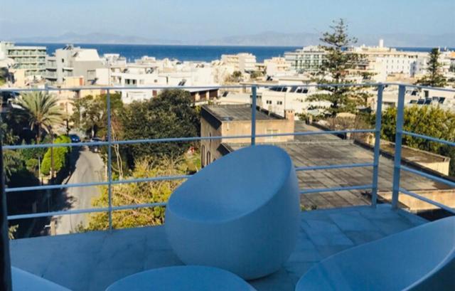 Panoramic View - Penthouse Apartment Rhodes City Ngoại thất bức ảnh